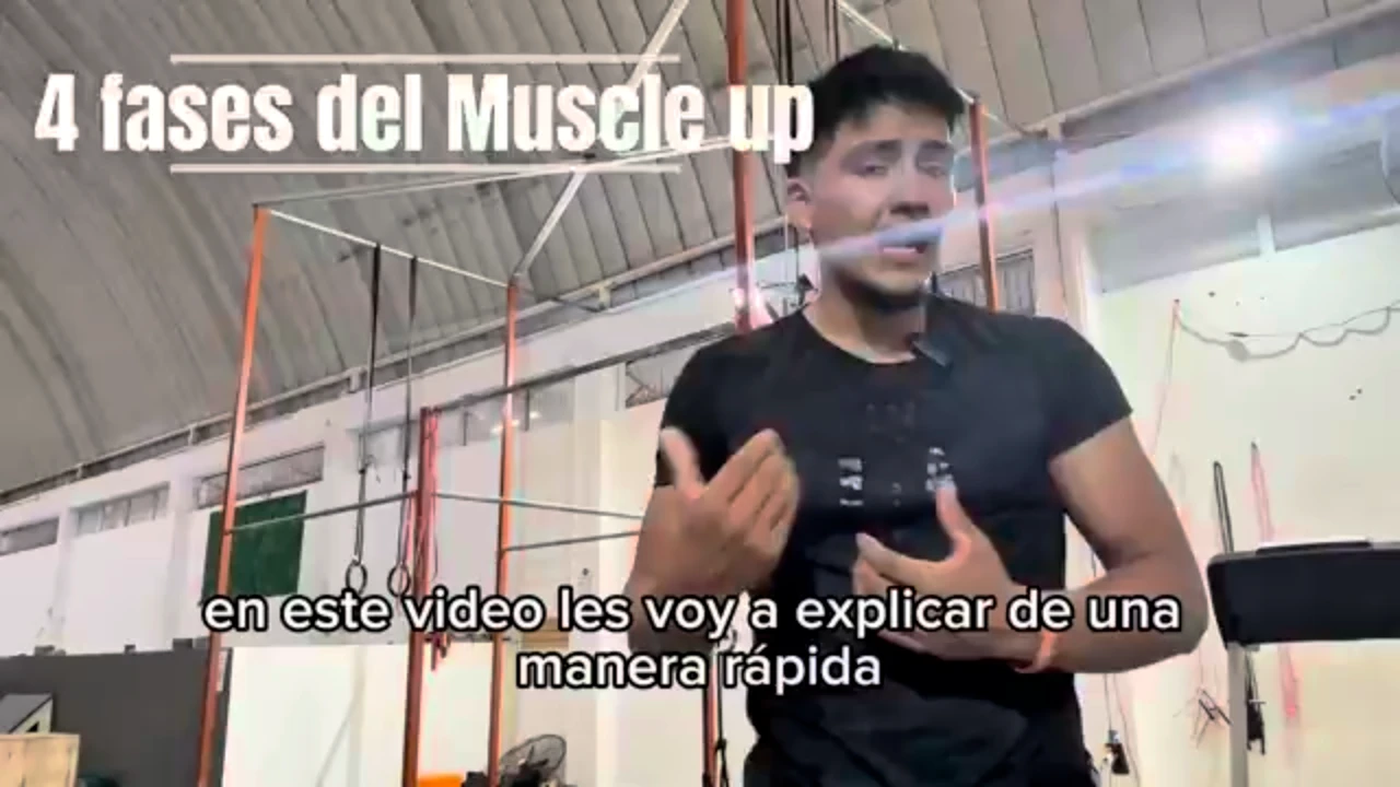 Muscle up. Guia completa lesson poster