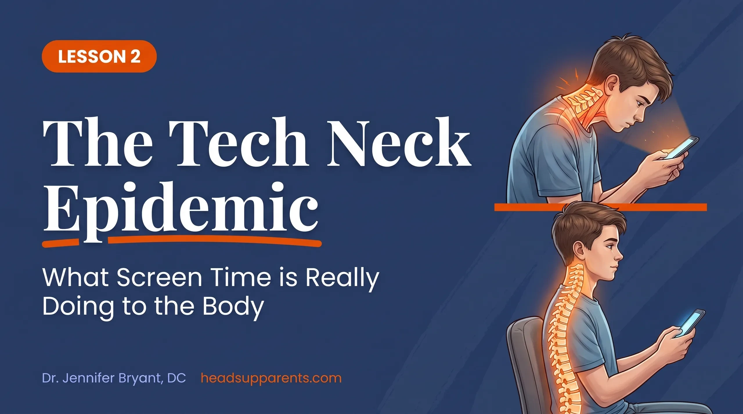 Lesson 2- The Tech Neck Epidemic lesson poster