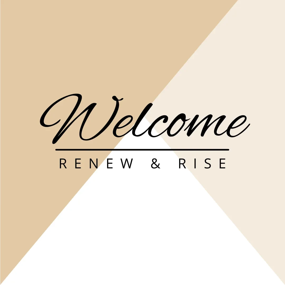 Renew & Rise Program Core Pillars lesson poster