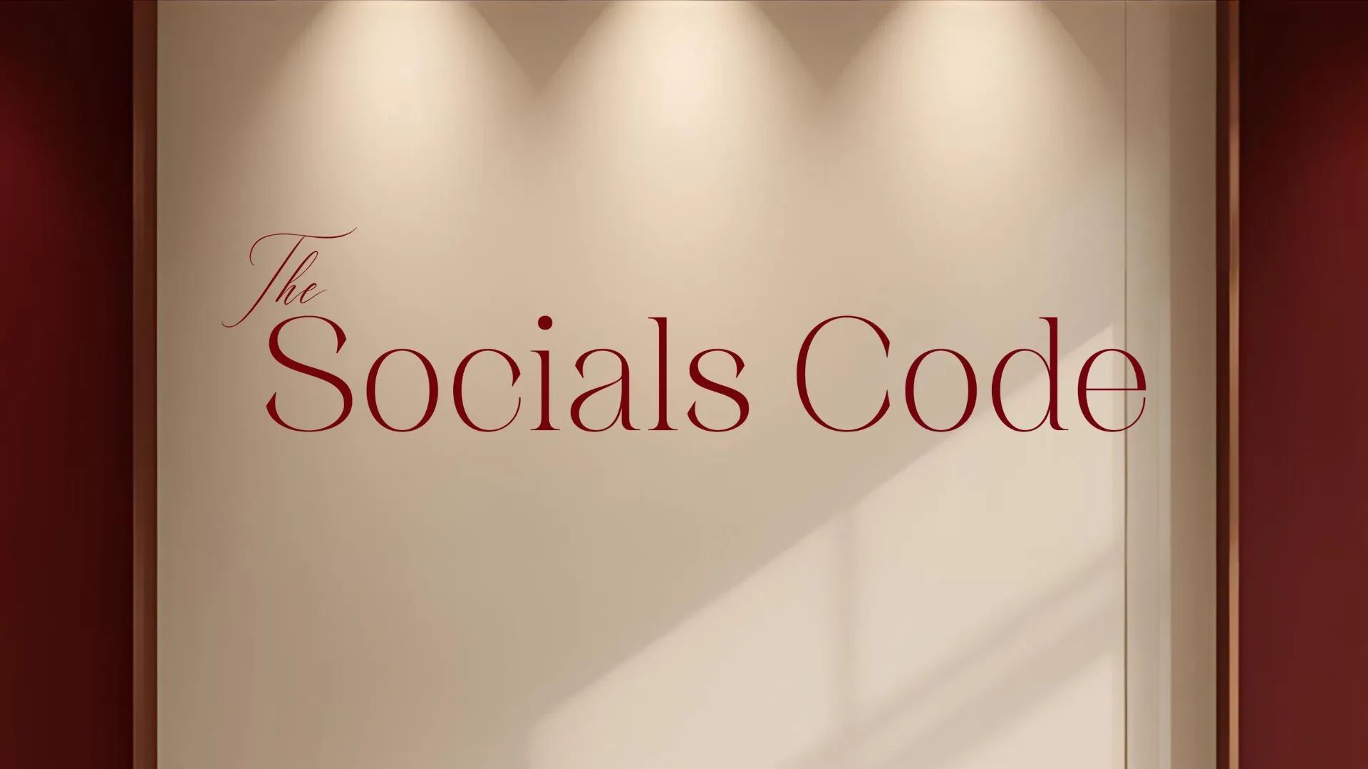 The Socials Code.