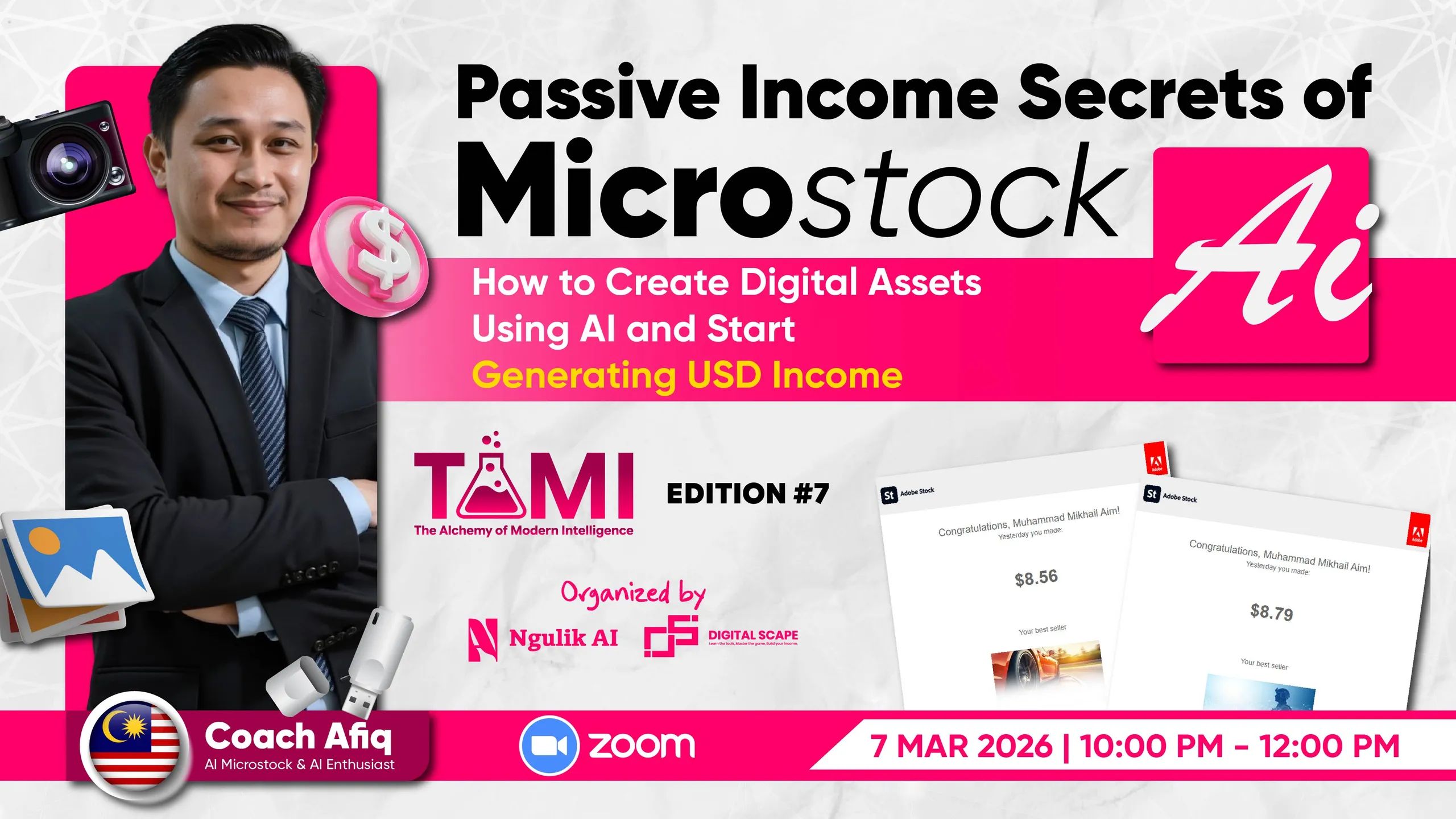 #7 - PASSIVE INCOME SECRETS OF AI MICROSTOCK